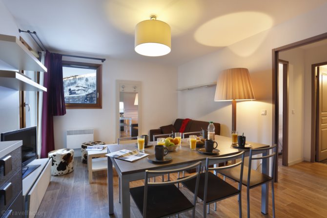 4 kamers appartement 6/8 personen - - Résidence Vacanceole Au Coeur des Ours 3* - Les Deux Alpes Centre