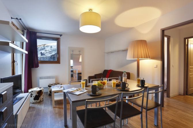 4-kamer appartement - 3 t/m 8 personen - Résidence Vacanceole Au Coeur des Ours 3* - Les Deux Alpes Centre 