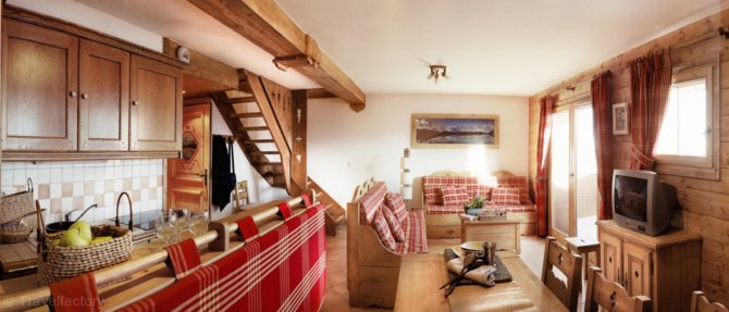 4-kamer appartement - 4 t/m 8 personen - Résidence CGH & SPA Les Alpages de Champagny 4* - Plagne - Champagny en Vanoise
