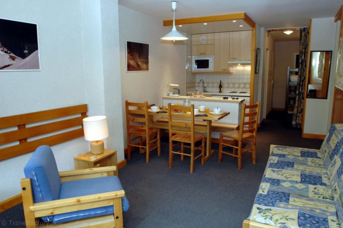 2 Kamer appartement 4 Personen - Résidence Odalys Val Claret - Tignes Val Claret