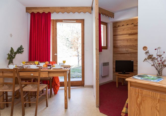 3 Kamer appartement 7 Personen - Résidence Odalys L'Ecrin des Neiges 3* - Valmeinier