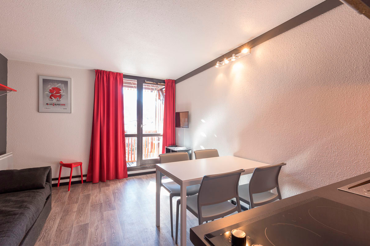 Studio Comfort 05- 1 t/m 4 personen - Résidence Vacanceole Andromède - Les Deux Alpes Venosc