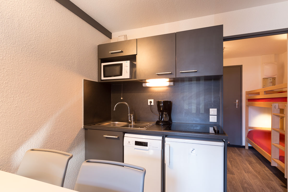 Studio 4 personen Comfort AND044 - Résidence Vacanceole Andromède - Les Deux Alpes Venosc