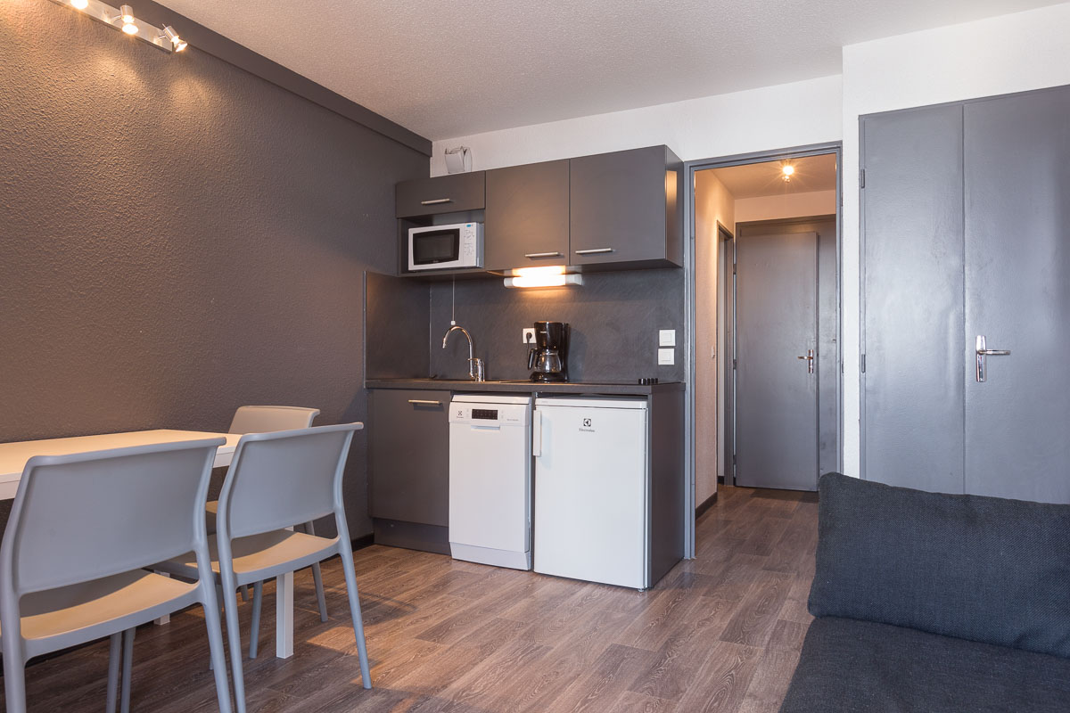Studio 4 personen Comfort AND073 - Résidence Vacanceole Andromède - Les Deux Alpes Venosc