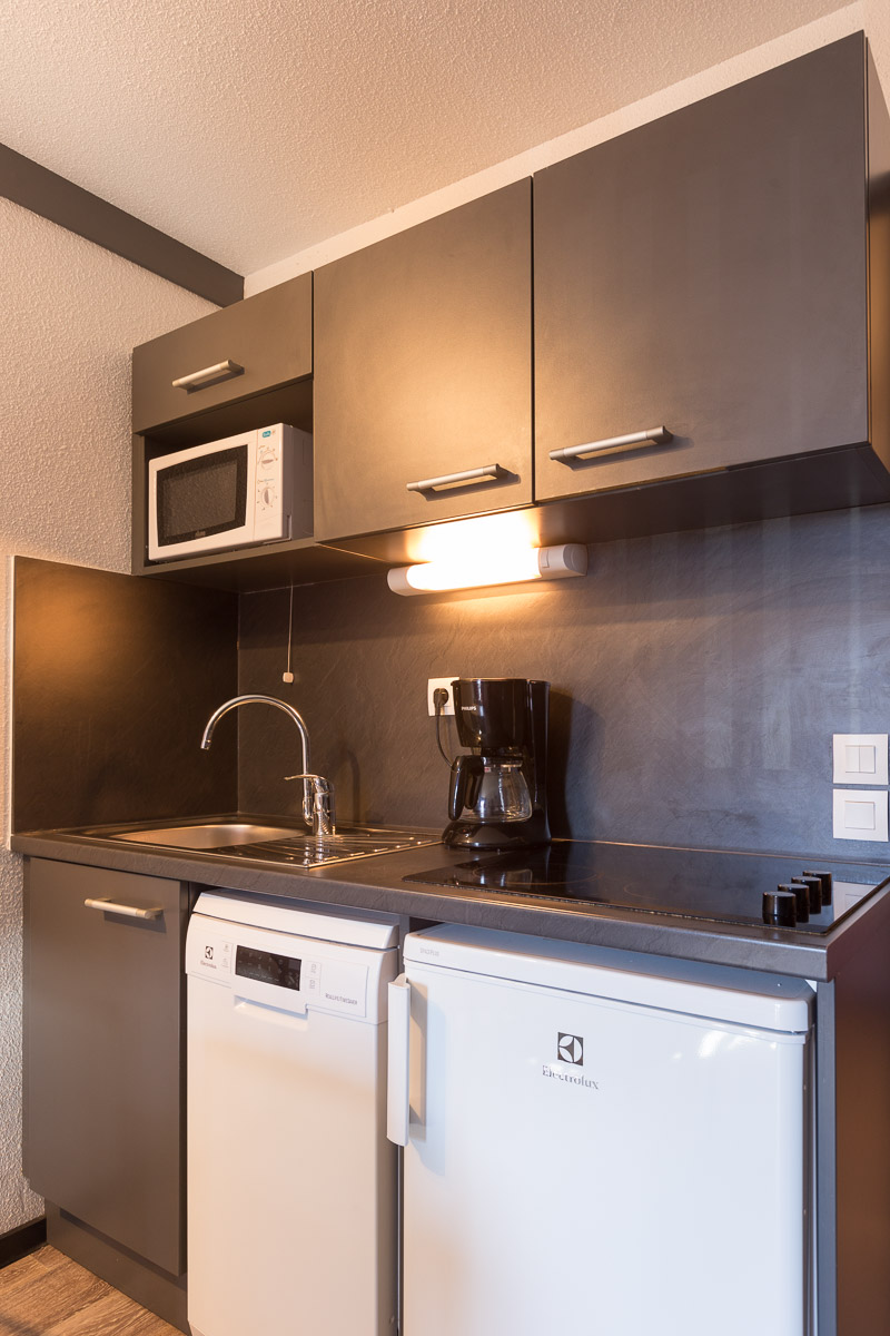 Studio 4 personen Comfort AND093 - Résidence Vacanceole Andromède - Les Deux Alpes Venosc