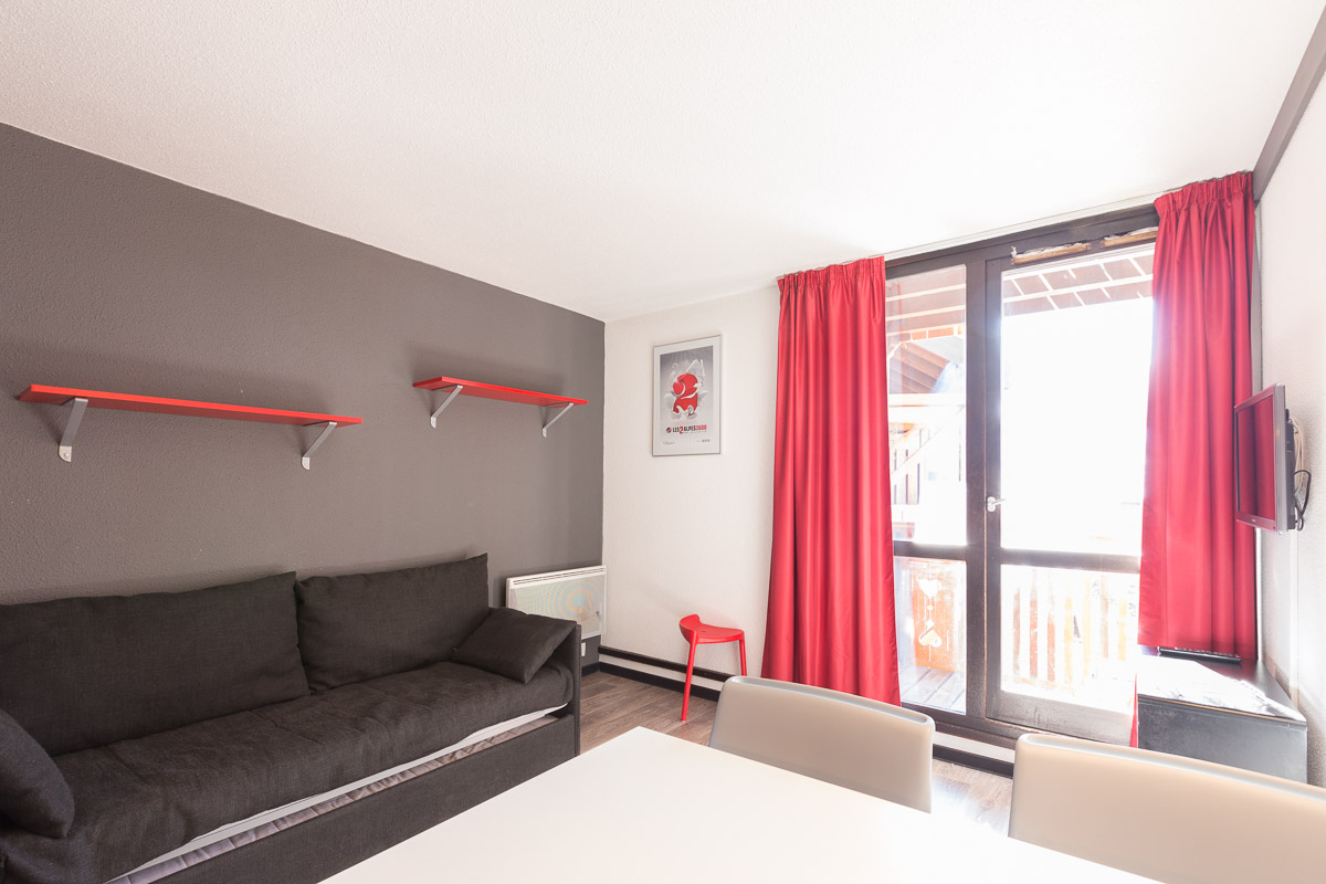 Studio 4 personen Comfort AND095 - Résidence Vacanceole Andromède - Les Deux Alpes Venosc