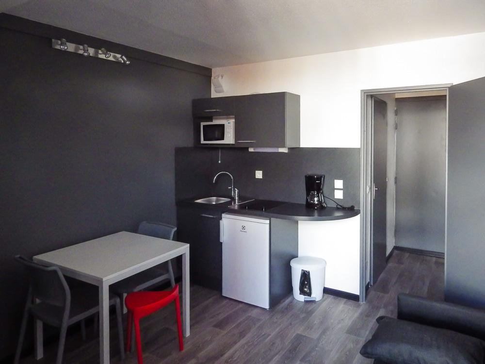 Studio Comfort 107 - 1 t/m 2 personen - Résidence Vacanceole Andromède - Les Deux Alpes Venosc