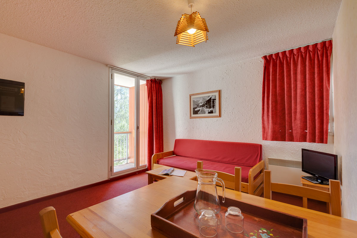 Studio Comfort - 1 t/m 4 personen - Résidence Vacanceole Côte Brune - Les Deux Alpes Centre