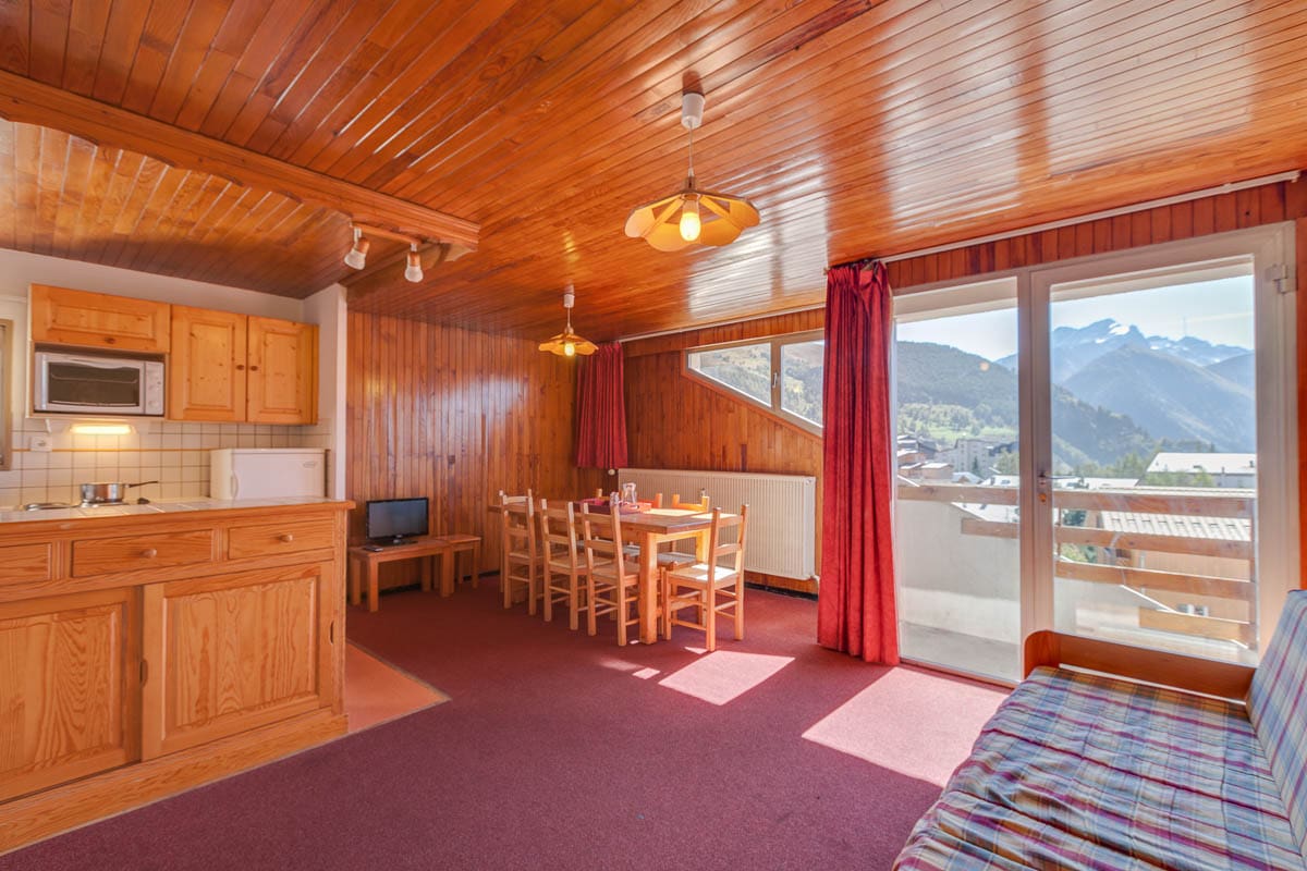 3-kamer appartement Comfort - 2 t/m 8 personen - Résidence Vacanceole Les Bleuets - Les Deux Alpes Venosc