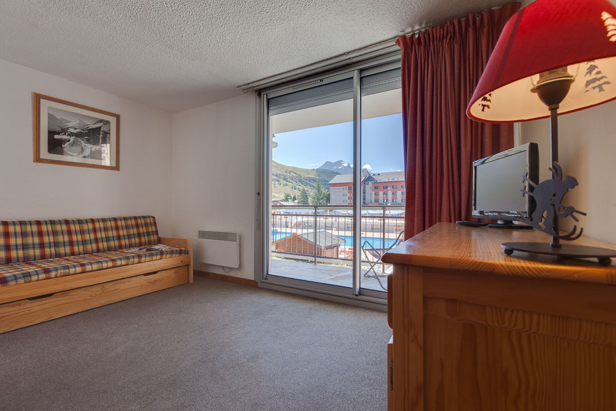 Studio 4 personen Comfort VBB0E2 - Résidence Vacanceole Vallée Blanche - Les Deux Alpes Centre