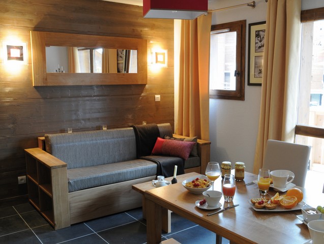 3 Kamer appartement slaapnis duplex 7/8 personen - Résidence Lagrange Vacances Les Chalets Edelweiss 4* - Plagne 1800
