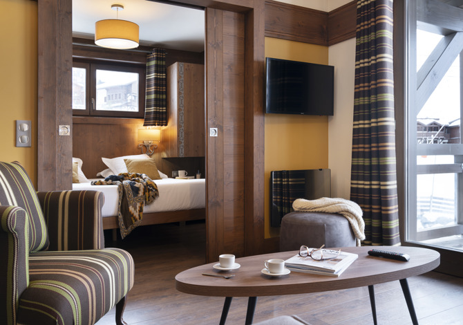 3 Kamer appartement 4 Personen Superior - Résidence Le Hameau du Kashmir **** - Val Thorens