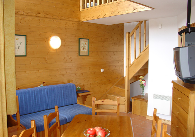 2 Kamer appartement 4 Personen - Résidence Madame Vacances Les Lodges des Alpages 3* - Plagne Soleil