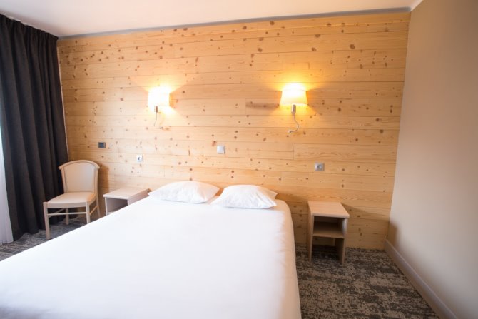 Kamer 2 personen - Hôtel Vauban Serre Chevalier Briançon 3* - Serre Chevalier 1200 - Briançon