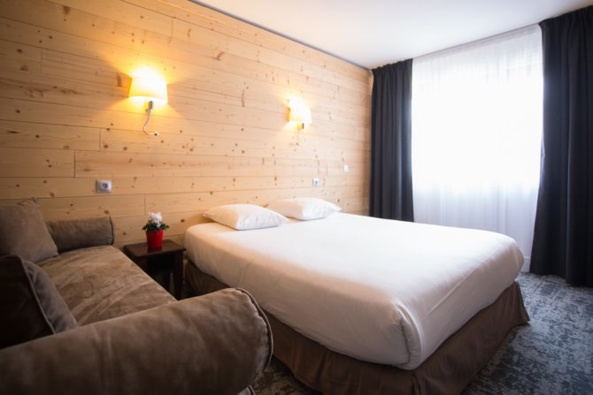 Kamer 3 personen - Hôtel Vauban Serre Chevalier Briançon 3* - Serre Chevalier 1200 - Briançon