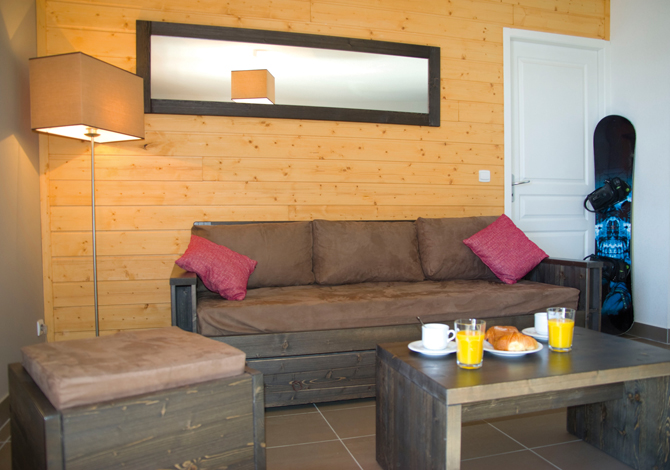 Studio 2 personen - Résidence Lagrange Vacances Le Pic de L'Ours 4* - Font Romeu - Pyrénées 2000