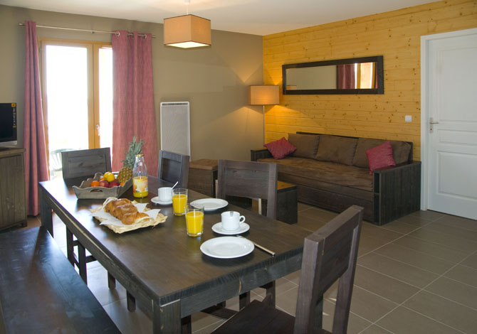 2 Kamer appt. cabine of 3 Kamer appartement 6 personen - Résidence Lagrange Vacances Le Pic de L'Ours 4* - Font Romeu - Pyrénées 2000