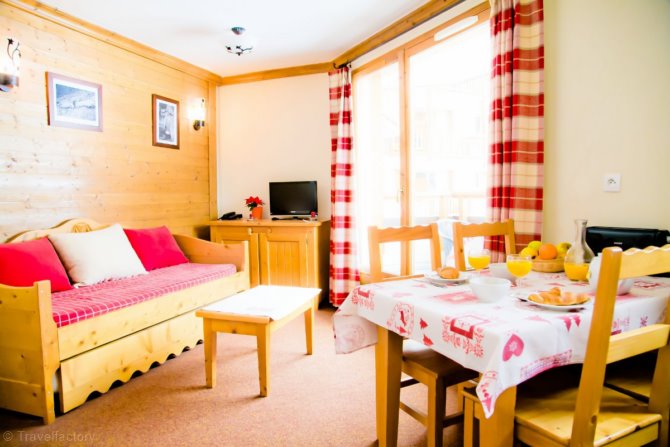 2-kamer appartement - 2 t/m 4 personen - Résidence Les Alpages de Val Cenis 4* - Val Cenis Les Champs