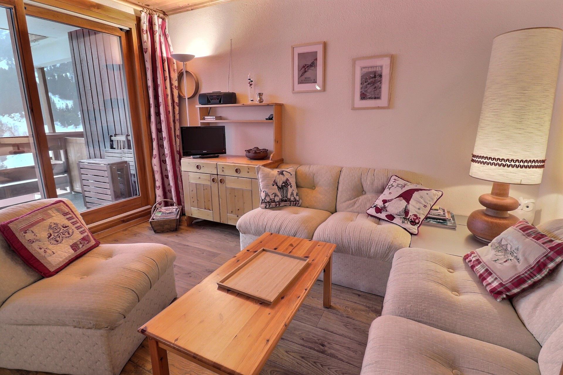 2 kamer appartement 4 personen - Appartements Residence Plattieres - Méribel Mottaret 1850