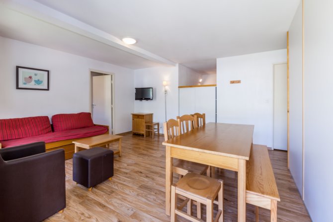 3 Kamer appartement 6 personen Superior - Résidence Les Cimes du Val d'Allos 3* - La Foux d'Allos