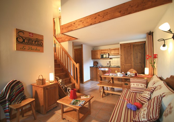 Chalet - 4 t/m 8 personen - Résidence Lagrange Vacances Les Fermes de Samoëns 4* - Samoëns