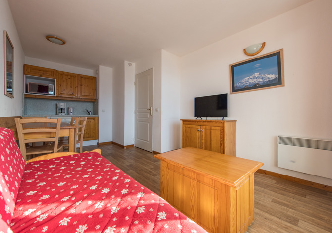 2-kamer appartement - 2 t/m 4 personen - travelski home select - Résidence Les Hauts de Valmeinier 4* - Valmeinier