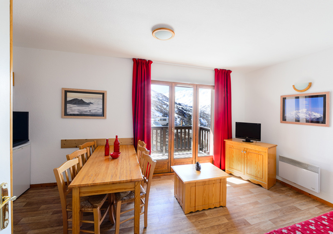 3 Kamer appartement 6 personen - travelski home select - Résidence Les Hauts de Valmeinier 4* - Valmeinier