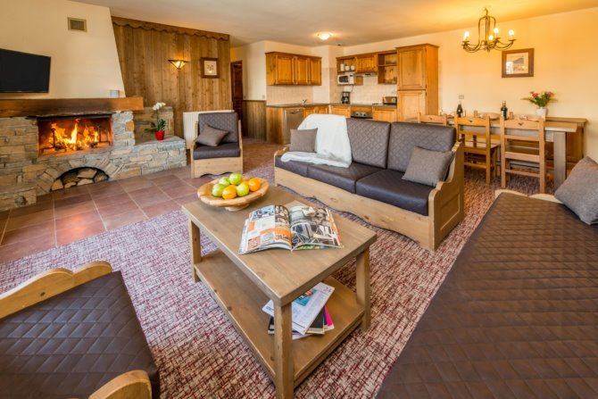 4 kamer appartement 6/8 personen Chalet Altitude - travelski home premium - Résidence Chalets Altitude & Ours 5* - Les Arcs 2000