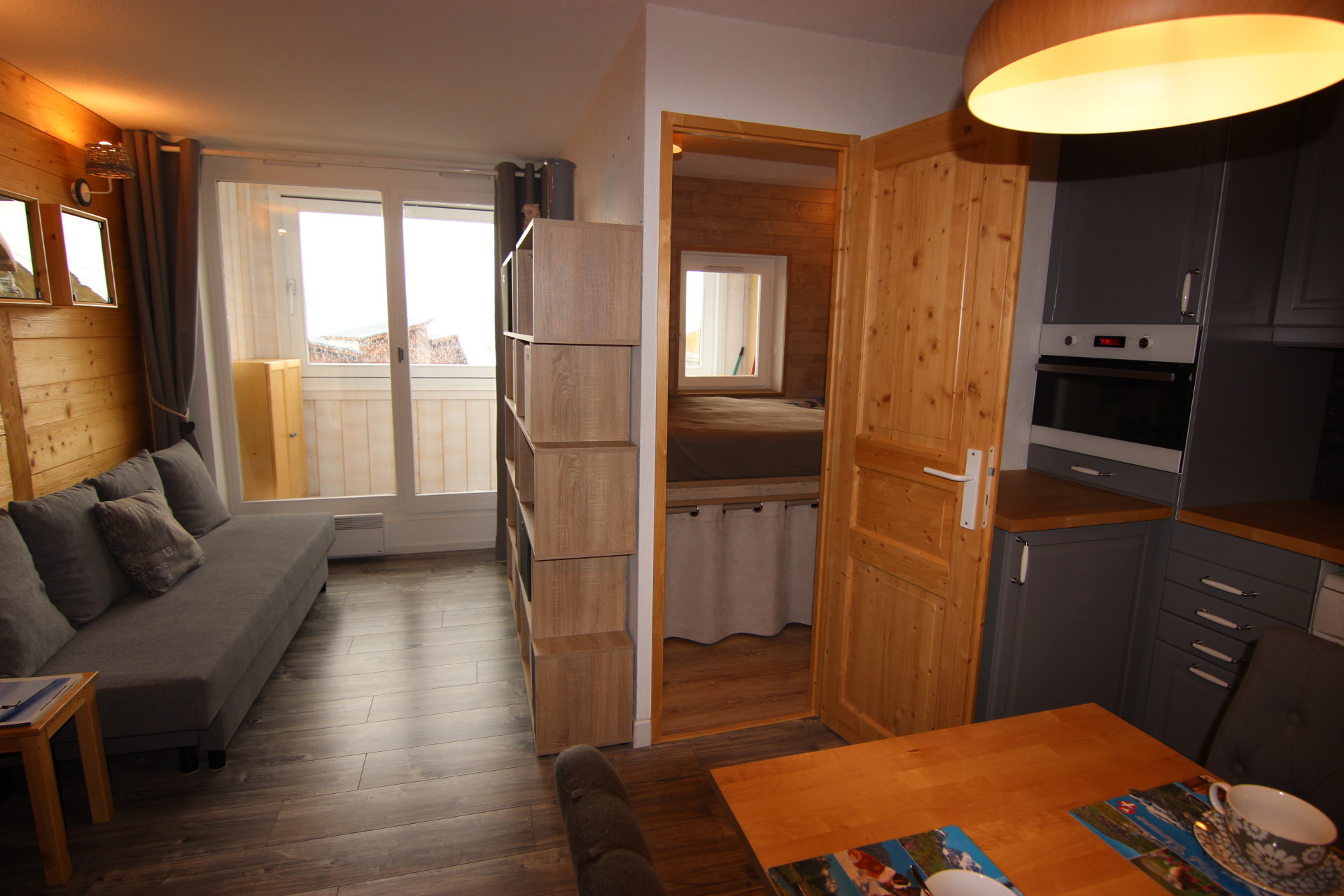 2-kamer appartement cabine (ALT502) - 1 t/m 3 personen - Flats ALTINEIGE - Val Thorens