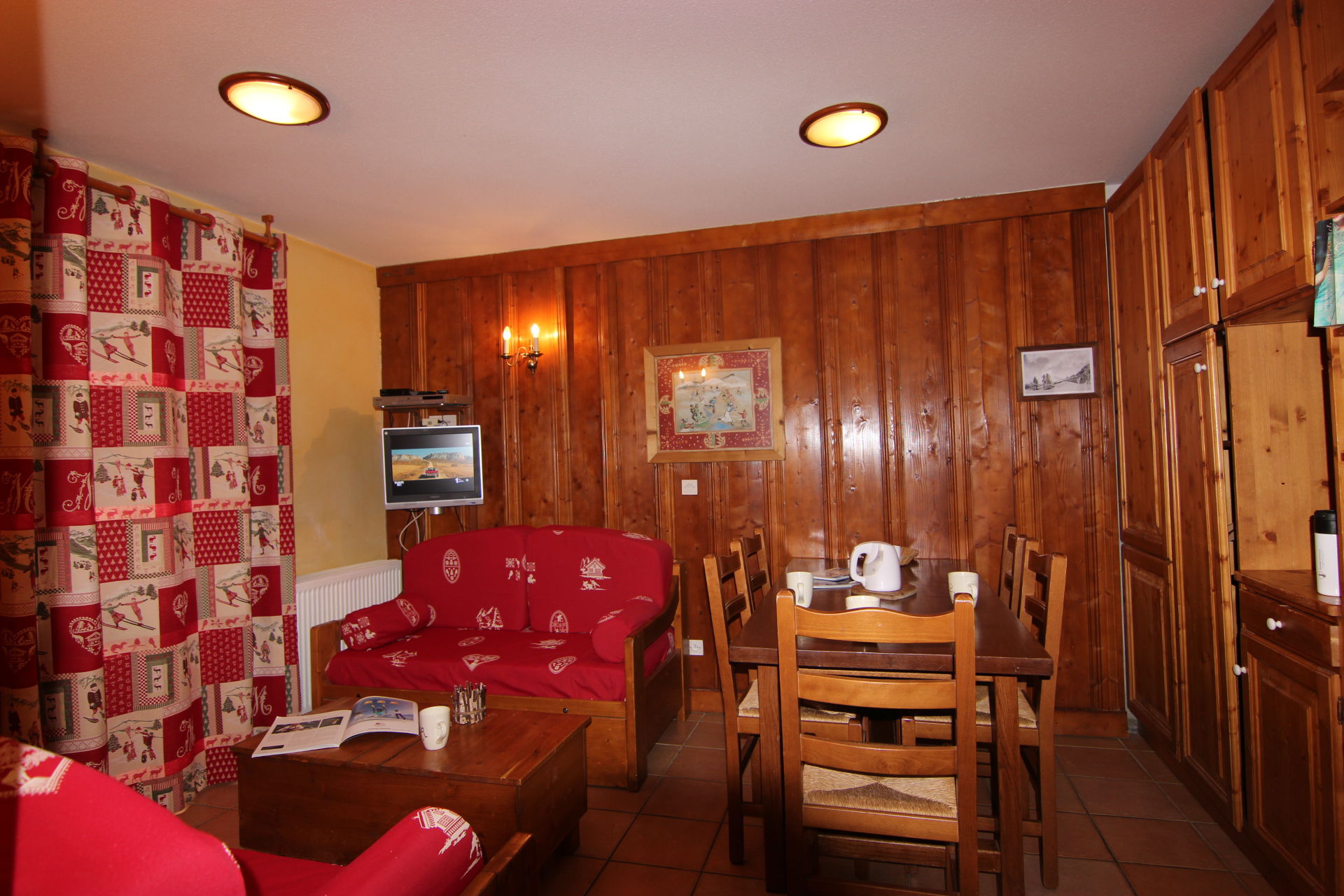 3 kamer appartement 6 personen 3 Sapins Grand Comfort BAL634 - CHALET 6 LES BALCONS - Val Thorens