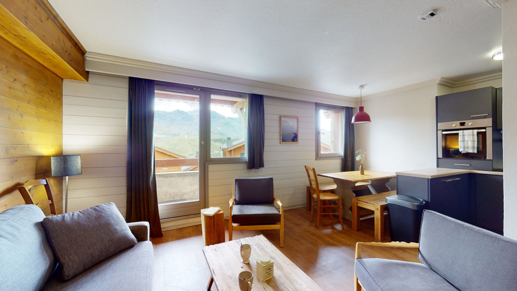 4 kamer appartement 6 personen - CHALET CHAMOIS - Val Thorens