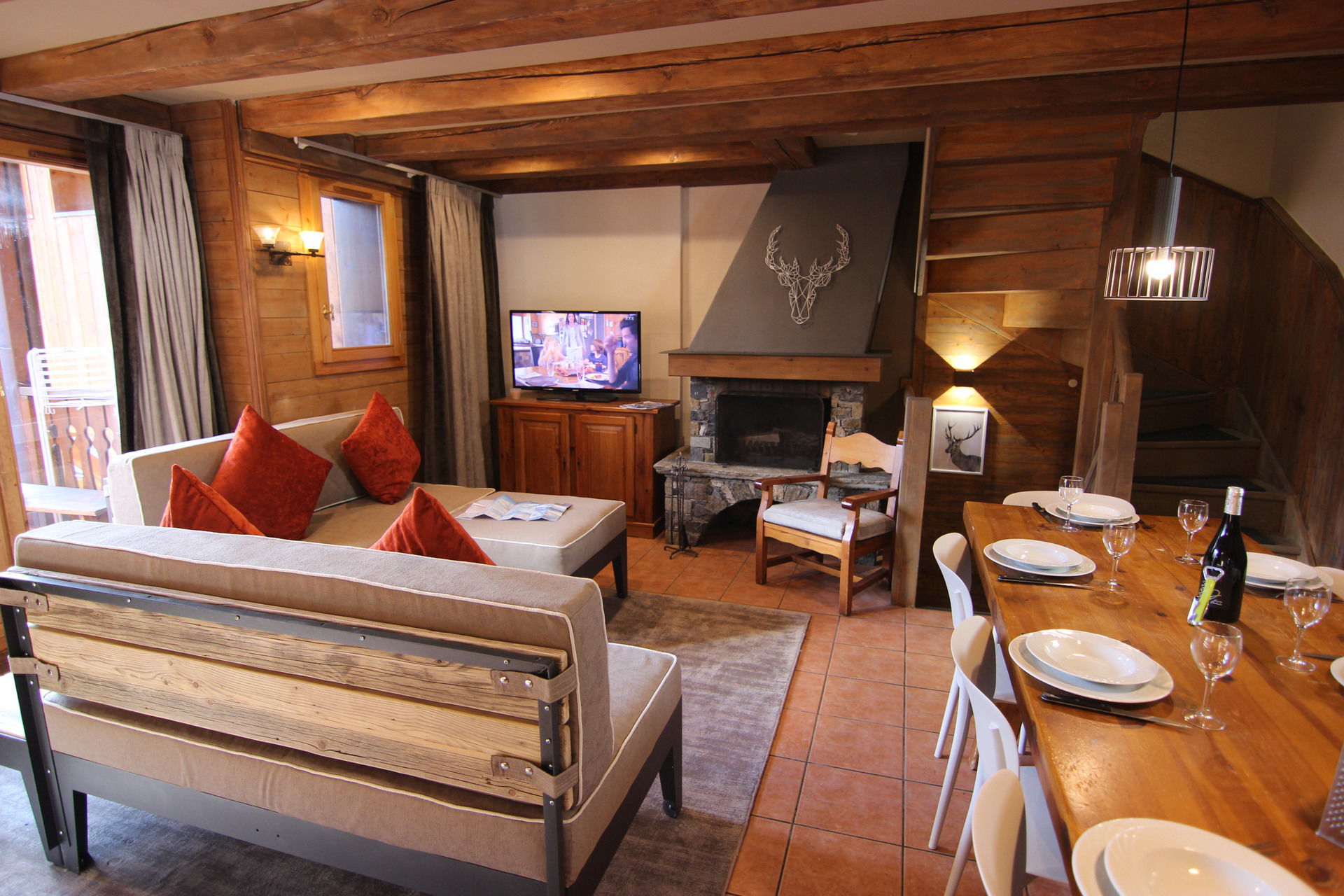 6 kamer appartement 10 personen - CHALET SELAOU - Val Thorens