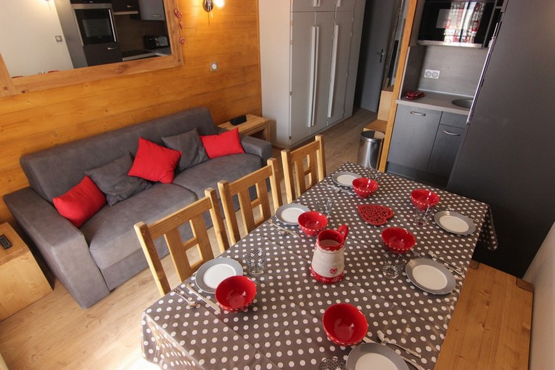 2 stukken 6 personen 3 Sapins Grand Confort DP804-5 - Flats DOME DE POLSET - Val Thorens