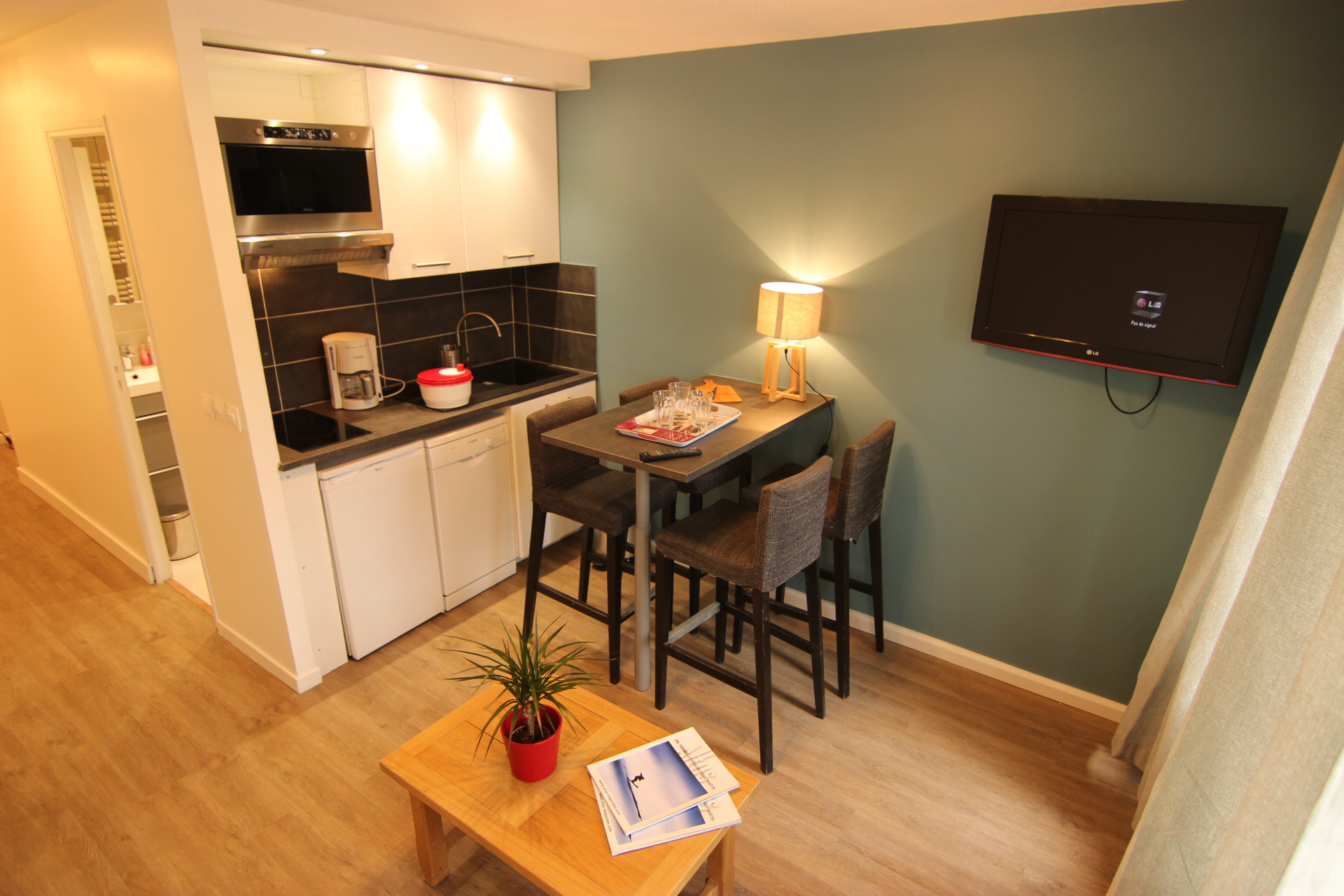 Studio 3 personen 3 Sapins Grand Comfort 21 - Flats HAUTS DE CHAVIERE - Val Thorens