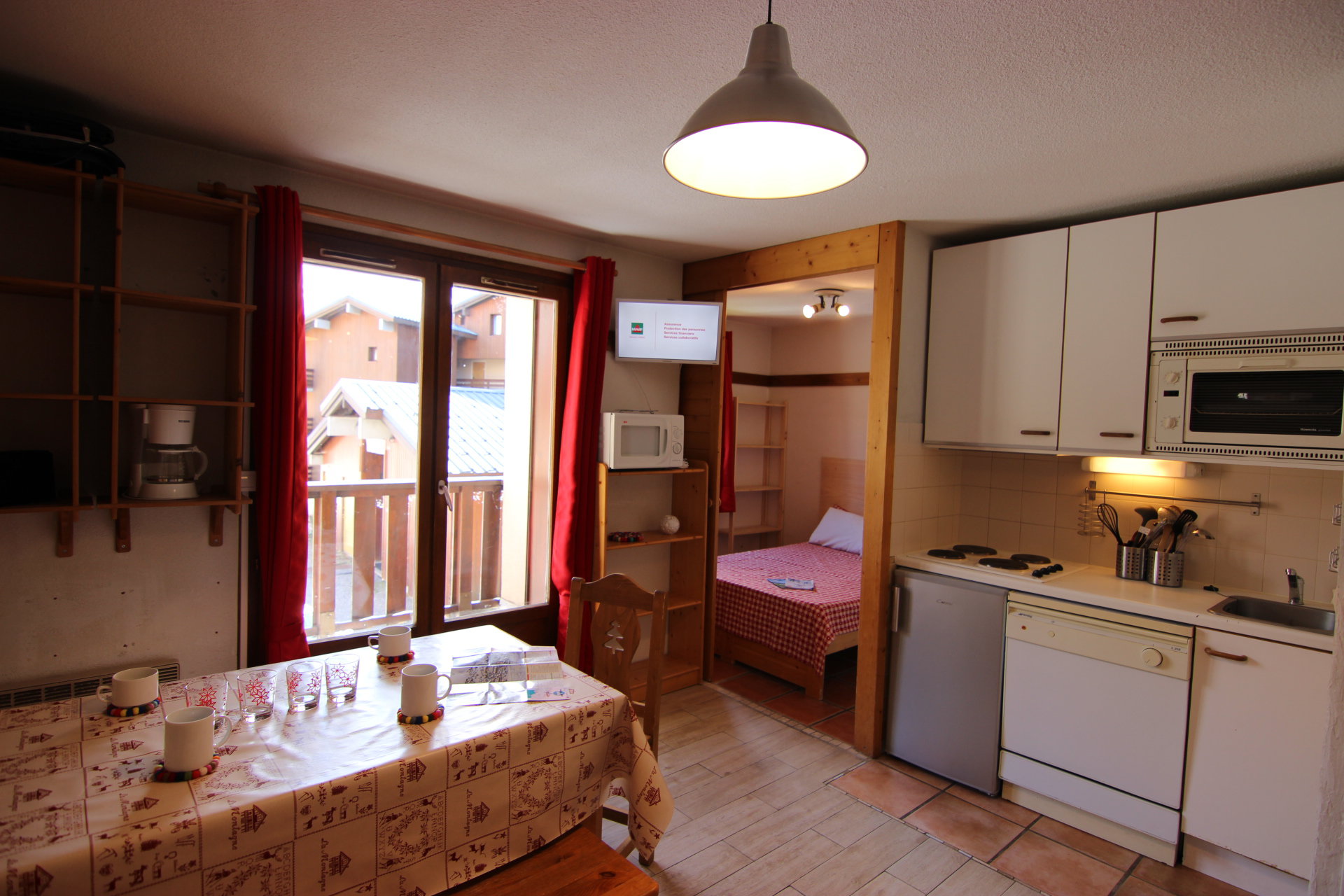 2-kamer appartement (REB65) - 2 t/m 4 personen - Flats REINE BLANCHE - Val Thorens