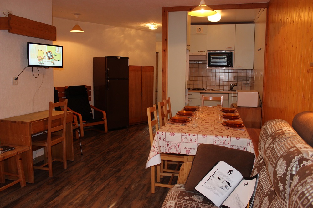 2-kamer appartement cabine (RPB24) - 2 t/m 6 personen - Flats ROC DE PECLET - Val Thorens