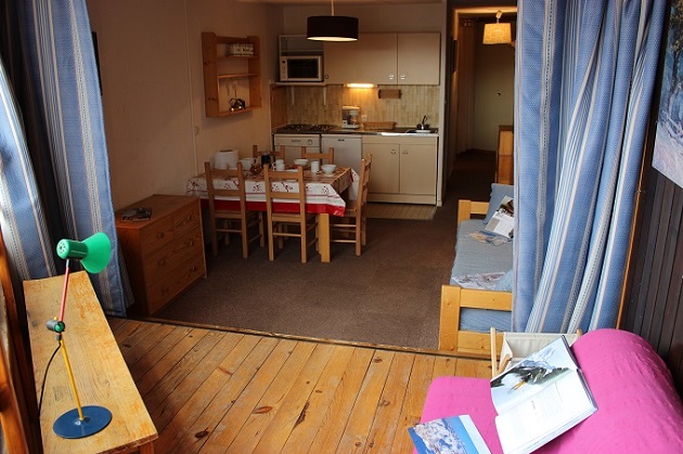 Studio 4 personen 2 Sapins Comfort TV412 - Flats TROIS VALLEES - Val Thorens