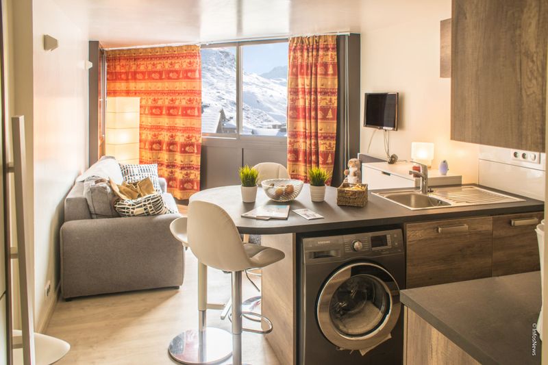 Studio 3 personen - Flats TROIS VALLEES - Val Thorens