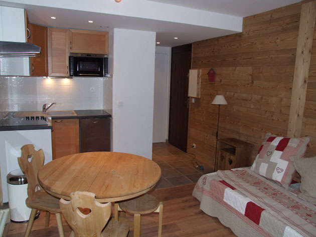 Studio 2 personen 3 Sapins Groot Comfort TV702 - Flats TROIS VALLEES - Val Thorens
