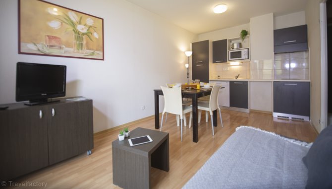 2 Kamer appartement 2/4 personen - Résidence Les Terrasses du Soleil d'Or 3* - Les Orres