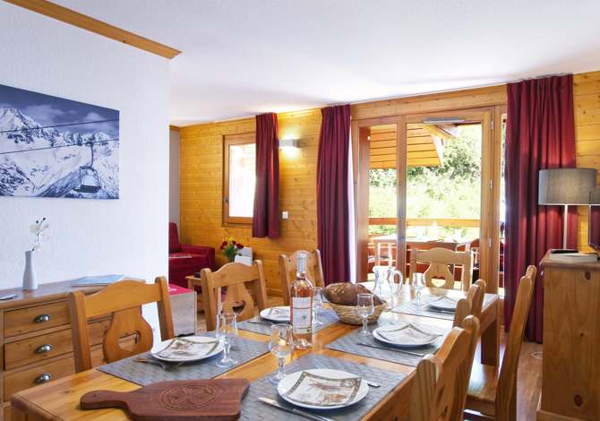 4 Kamer appartement 8 Personen - Résidence Odalys Le Hameau et les Chalets de la Vallée d'Or 3* - Valloire