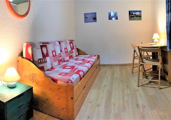 Studio 2 personen Vanguard Pistezicht 1112 - travelski home classic - Résidence Vanguard - Le Corbier