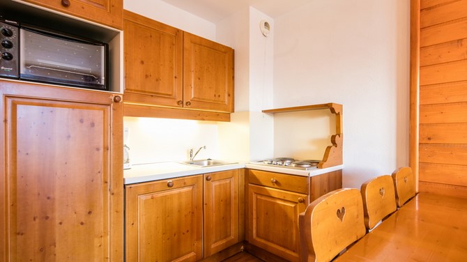 3 Kamers 8 personen - Résidence Vacanceole La Turra 3* - Valfréjus