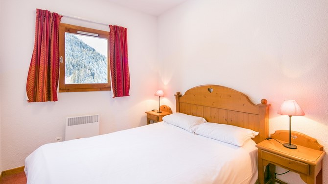 2-kamer appartement cabine - 4 t/m 8 personen - Résidence Vacanceole La Turra 3* - Valfréjus