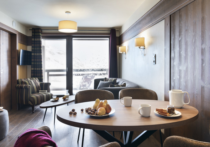 3 Kamer appartement 4 Personen met uitzicht - Résidence Le Hameau du Kashmir **** - Val Thorens