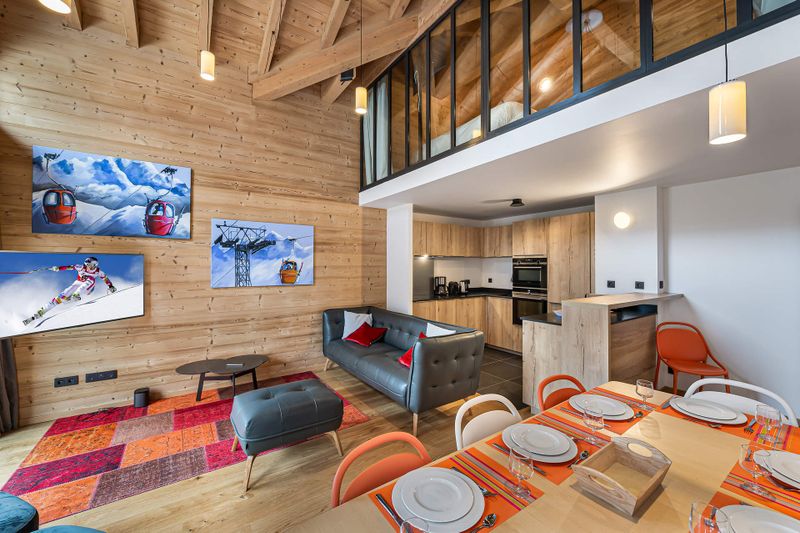 5 kamer appartement 8 personen - Appartements Chantemerle - Courchevel 1650