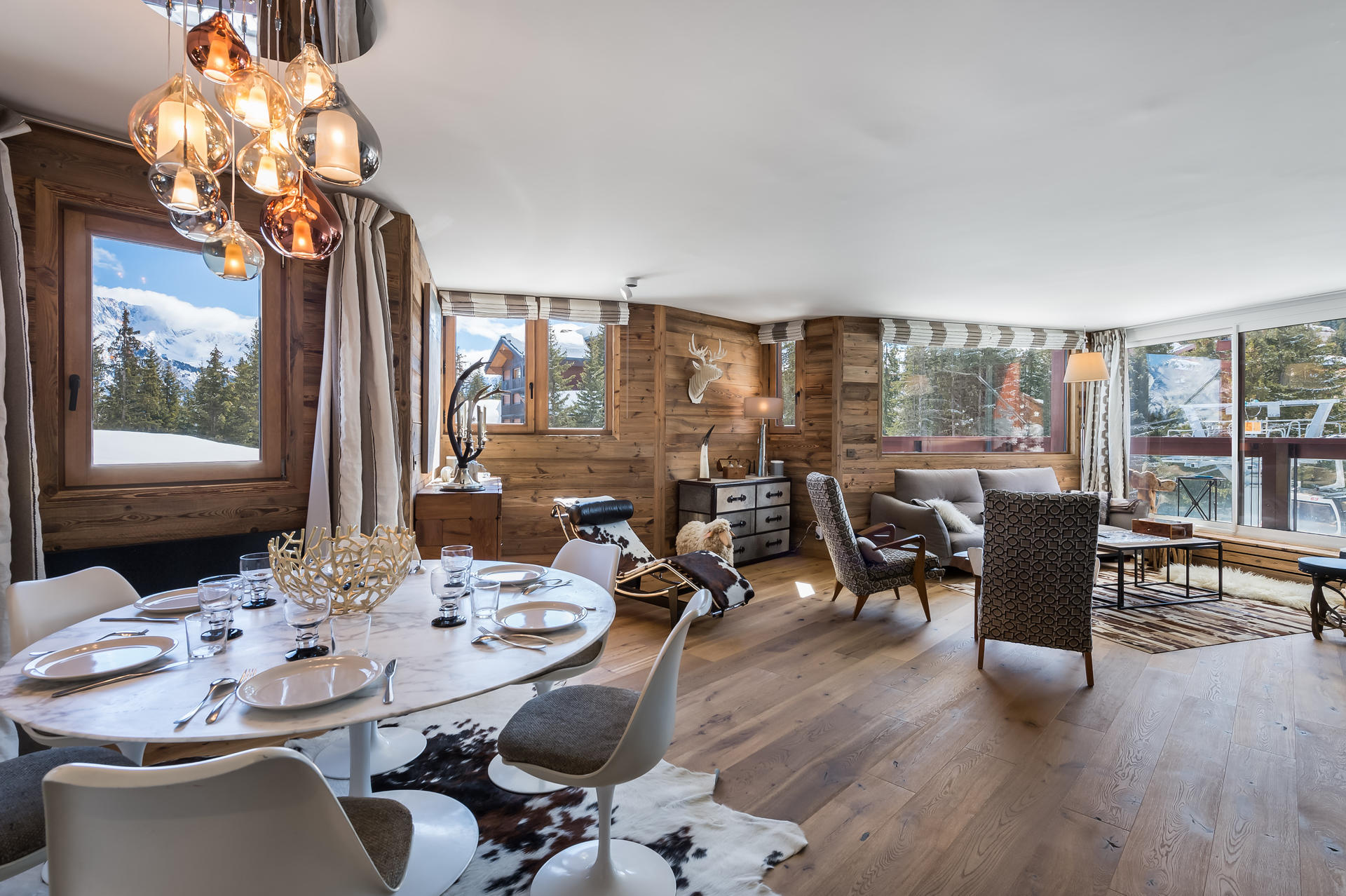 4 Kamer appartement 6 Personen 4 Flocons DJA310B - Appartements Domaine Jardin Alpin - Courchevel 1850
