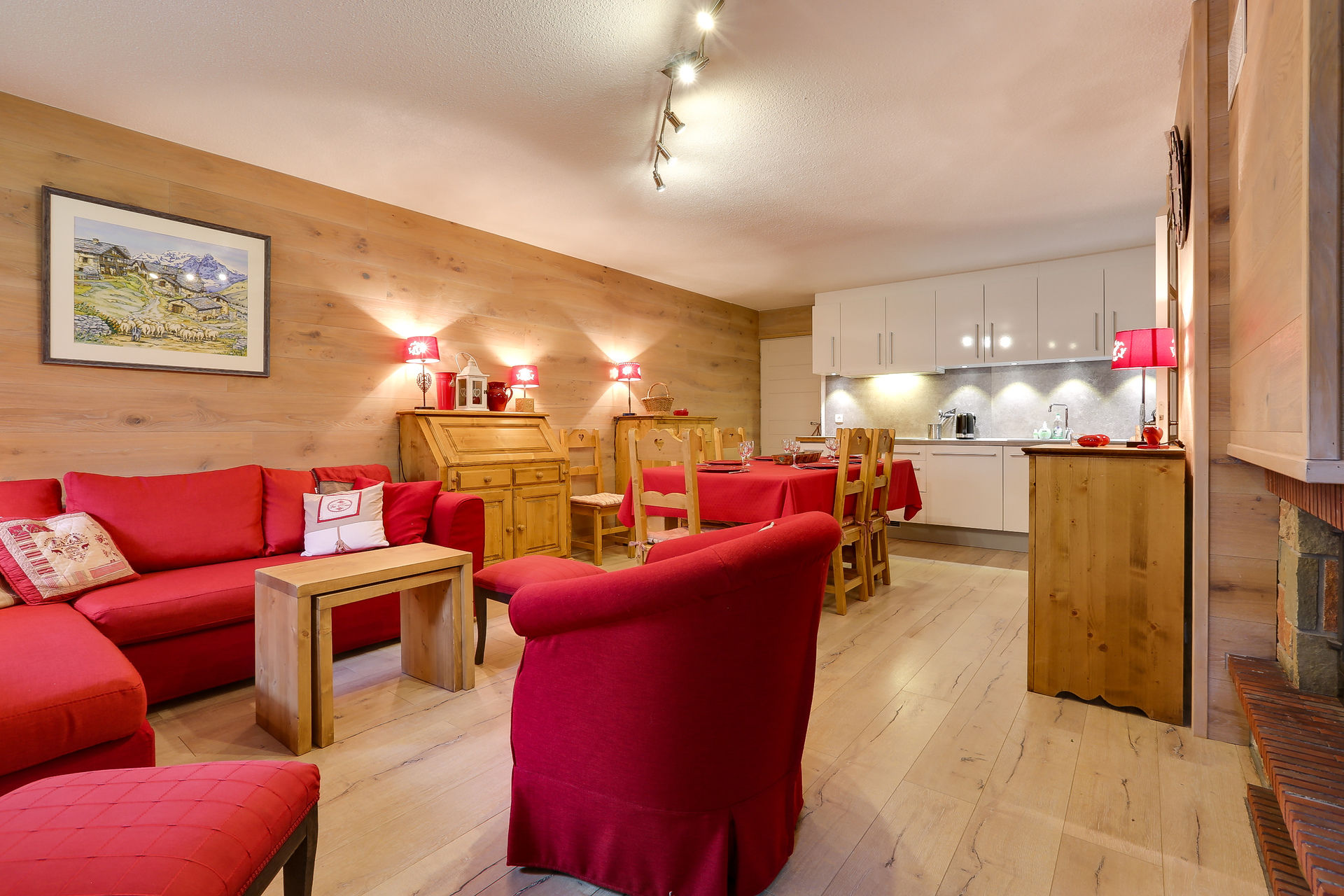 4 stukken 7 personen 3 Flocons CHRISA6 - Appartements Christmas - Méribel Centre 1600