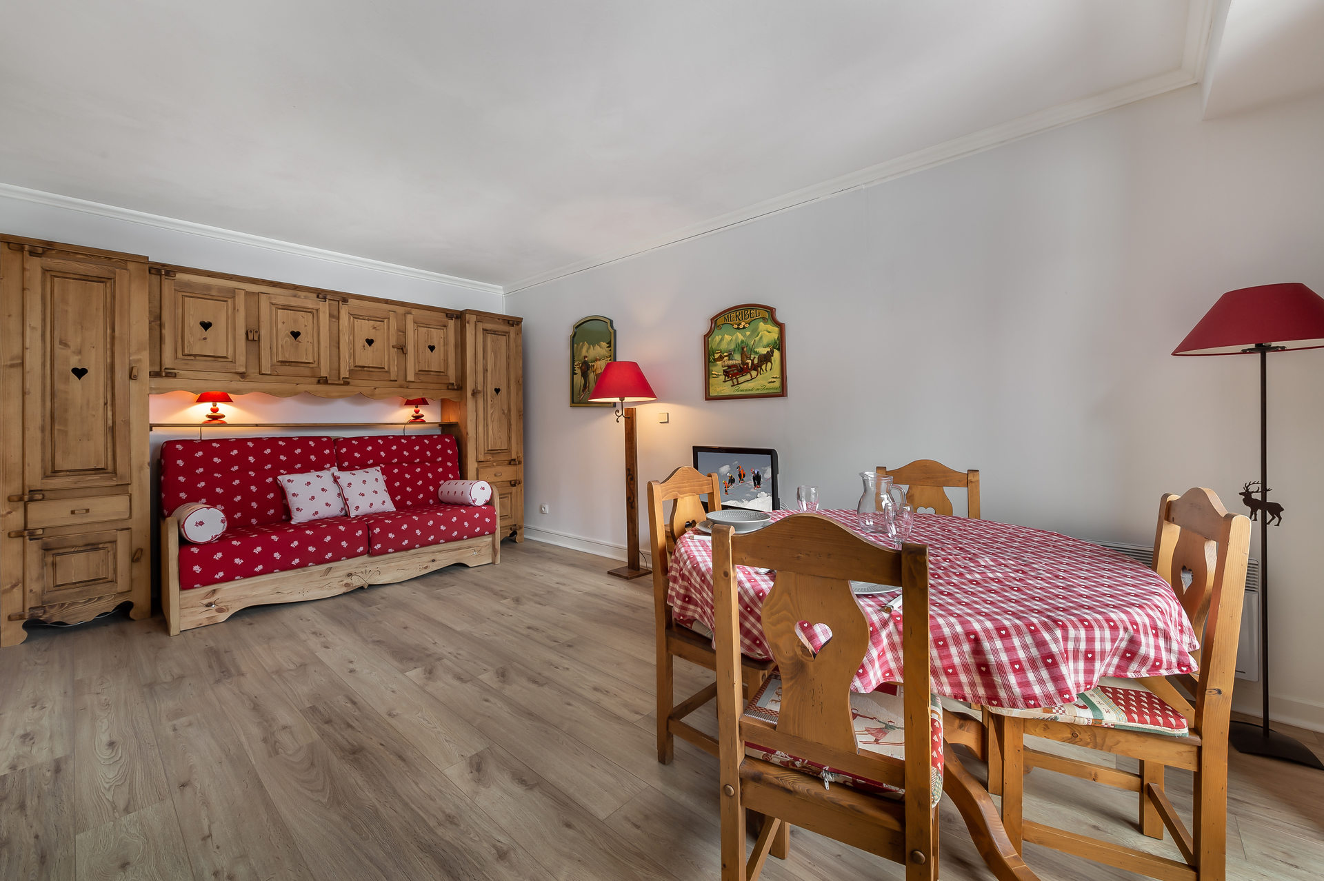 Studio 4 personen - Appartements Myosotis - Méribel Altiport 1700