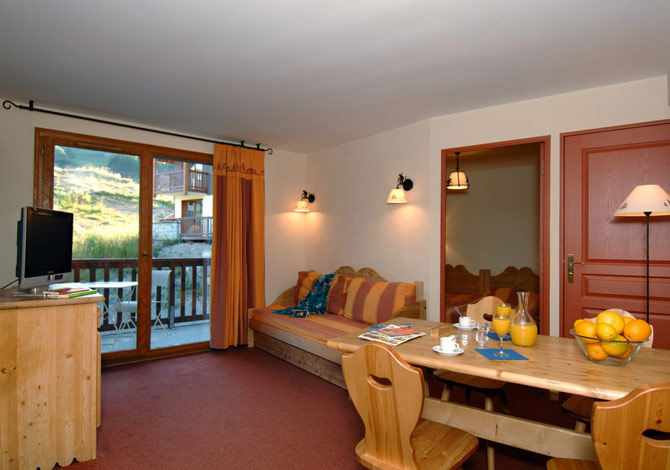4 Kamer appartement 8 Personen - Résidence Les Alpages du Corbier 4* - Le Corbier